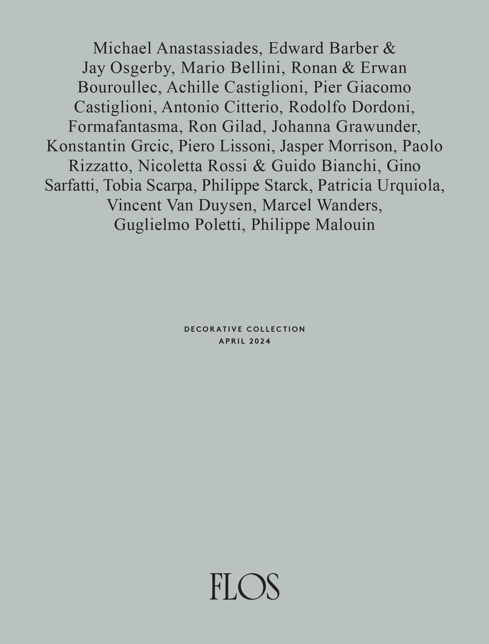 קטלוג מוצרים FLOS 2 מתוך 3